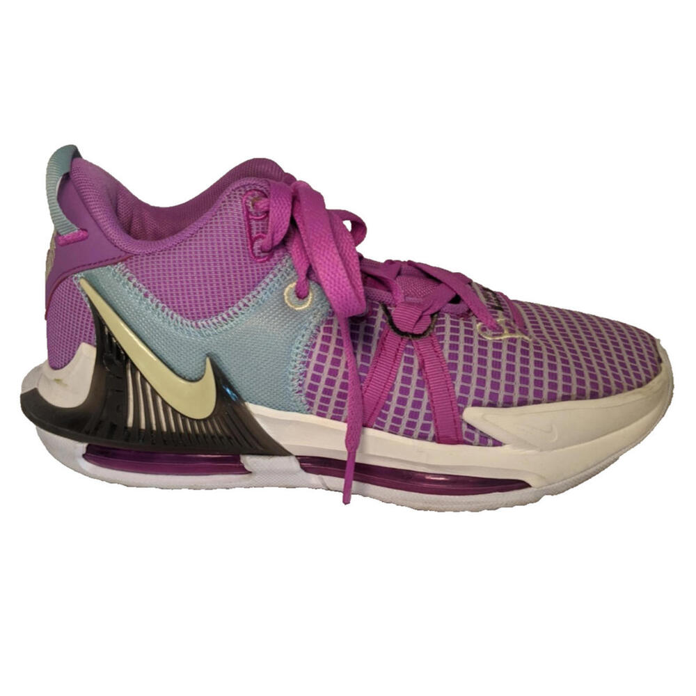 Nike Lebron Witness 7 Fuschia Dream Basketball Shoe Men's size 6.5 Women's 8.5